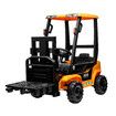 Kids Forklift Truck Toy Electric RC Ride on Car Parental Remote Control Lift Loader Pedal Off Road Vehicle 12V JCB Licensed