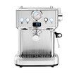 Espresso Coffee Machine 20 Bar 2L Stainless Steel Latte Cappuccino Maker Home Cafe Office Milk Frother with Pressure Gauge Thermometer Maxkon