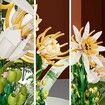 Epiphyllum Flowers Building Set, Botanical Collection, Flower Botanical Bonsai Building Toys for Teens Ideal for Display (835PCS)