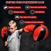 Punching Bag for Ages 3+,Boxing Bag Set Toy with Boxing Gloves,Height Adjustable Punching Bag,Sport Toy for Boys & Girls,Ideal Christmas Birthday Gift