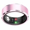 Smart Ring Sleep Tracker Ring Waterproof Fitness Ring for Activity Monitoring/Steps/Distance/Air Gestures for iOS Android (Pink,#11)