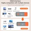 Wireless HDMI Transmitter and Receiver Portable 2.4G/5G HDMI Extender 4K Decode 1080P Output For Streaming Video And Audio From Laptop/PC/TV Box