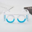 Motion Sickness Glasses, Liquid Design No Lenses Lightweight Anti Motion Sickness Glasses for Traveling by Car, Airplane or Sea