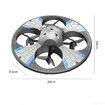 Form Drone RC UFO for Kids and Beginners, Remote Control Airplane with Light, RC Plane Helicopter Quadcopter with Auto Hovering