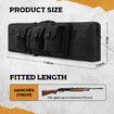 Tactical Dual Rifle Bag Long Gun Shotgun Case Carry Backpack for Military Range Hunting Shooting Gear Carbine Pistol Firearm Store Transport 118cm 46inch