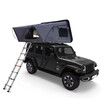 All Grey 210*160*125cm Side-Opening Rooftop Tent Hardshell With Ladder Camping Waterproof 4x4 4WD