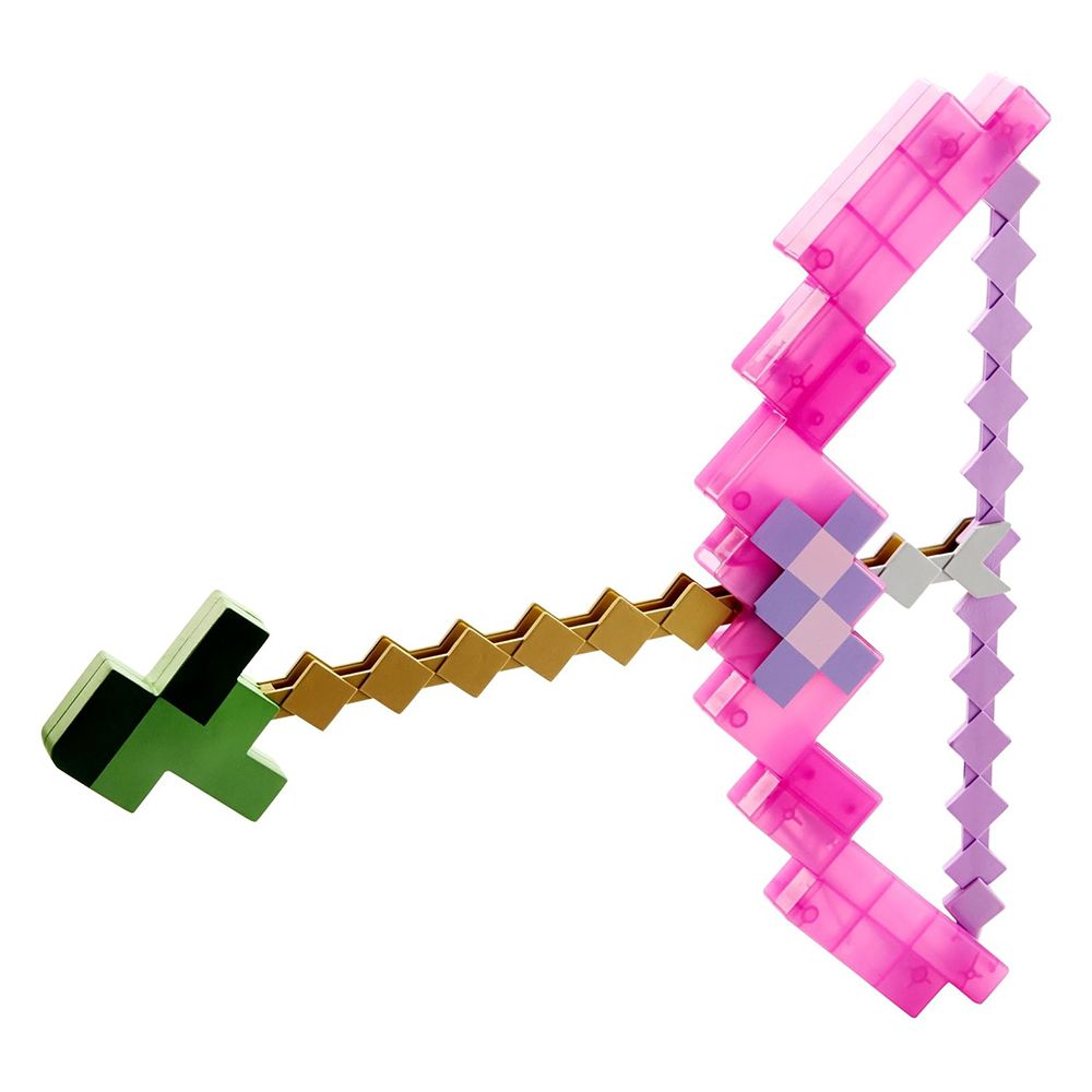 Minecraft Enchanted Bow and Arrow with Potion Tip