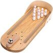 Table Top Mini Bowling Game Set,Funny White Elephant Gifts Ideas,Desk Tabletop Stress Relief Gadgets Toys Games,Small Fun Stocking Stuffers Gag Gifts