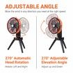 Portable Fan for Camping,Rechargeable Fan with LED Lantern,Oscillating Portable Fan,Quiet Personal Fan for Outdoor and Indoor