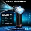 Compressed Air Duster,3 Gear Adjustable 100000RPM Electric Air Duster,Rechargeable Cordless Air Blower with LED Light,Replaces Compressed Air Cans
