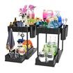 Gominimo 2-Tier Under Sink Kitchen Organizer Rack Bathroom Storage Set of 2