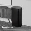 MIRAKLASS Sensor Bin 60L Black Oval