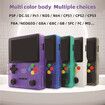 64G Handheld Game Console, Portable Retro Video Game Console, Dual 3D Joystick, 15 Emulators, Support TV Output (Blue)