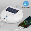 Portable Solar Powered Camping Light with 126 LEDs,Hanging Waterproof Tent Light, USB Rechargeable Outdoor Lamp for Camping, Emergency, Hiking, Power Outages