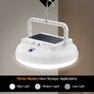 Portable Solar Powered Camping Light with 126 LEDs,Hanging Waterproof Tent Light, USB Rechargeable Outdoor Lamp for Camping, Emergency, Hiking, Power Outages