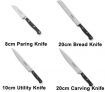 Tramontina 9 Piece Professional Kitchen Knife Block Set