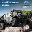 1:12 Scale All-Terrain Remote Control Car,4WD RC Cars with 2.4 GHz,RC Climbing Truck,IPX4 Waterproof Off-Road Vehicle with Two Rechargeable Batteries