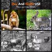 4K Infrared Night Vision Video Rechargeable Camera Digital Monocular Scope for Hunting Wildlife Outdoor Photography Camping