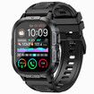 Smart Watch for Men Fitness Tracker,Smart Watches for Men,Digital Mens Watches,Running Waterproof Smartwatch Compatible With Android iOS (Black)