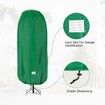 5FT Christmas Tree Storage Cover, Tear Resistant Adjustable 5 FT Christmas Tree Storage Bag for Artificial Tree Standing, Green