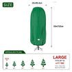 5FT Christmas Tree Storage Cover, Tear Resistant Adjustable 5 FT Christmas Tree Storage Bag for Artificial Tree Standing, Green