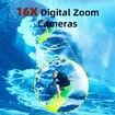 Underwater Camera,4K 48MP Autofocus Waterproof Camera with 16X Zoom Selfie Dual Screens,11FT Compact Digital Camera,Fill Light Camera (YELLOW)