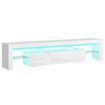 ALFORDSON Entertainment Unit TV Stand LED Light 180cm White