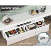 ALFORDSON Entertainment Unit TV Stand LED Light 180cm White