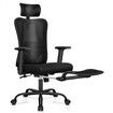 ALFORDSON Mesh Office Chair Ergonomic Executive Seat All Black