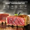 Wireless Meat Thermometer Food BBQ Oven Kitchen Cooking Bluetooth Digital Smart Smoker Steak Grilling Waterproof Temperature Probe with LED Display