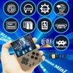 Miyoo Mini V4 Handheld Game Console 2.8-inch 750*560 IPS Screen 2000mAh Miyoo-Mini v4 with Portable Case Grey