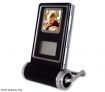 1.5" Inch Portable Digital Photo Frame / Desk Calendar / Thermometer / Clock - Black