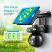 4G Home Security Camerax2 Solar Powered Wireless CCTV Outdoor House Surveillance LTE Cellular Spy System with Dual Lens 4MP PTZ Motion Sensor Batteries