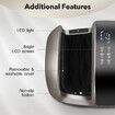 Foot Massager Machine Leg Calf Arm Electric Shiatsu Kneading Massage Device Home Portable with Heat LCD Timer LED Adjustable Bracket