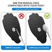 TENS/EMS Unit Replacement Pads 20 Pack 3.5mm Snap Electrode Patches for Electrotherapy, Reusable Self-Adhesive Electrodes Pads