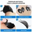 TENS/EMS Unit Replacement Pads 20 Pack 3.5mm Snap Electrode Patches for Electrotherapy, Reusable Self-Adhesive Electrodes Pads