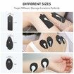 TENS/EMS Unit Replacement Pads 20 Pack 3.5mm Snap Electrode Patches for Electrotherapy, Reusable Self-Adhesive Electrodes Pads