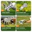 25pcs Fence Wire Strainers Ratchet Fencing Tensioners Ratchet Crimpers Straining Crimping Tight Tool Aluminium Galvanised Steel for Farm Garden Yard