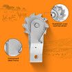 25pcs Fence Wire Strainers Ratchet Fencing Tensioners Ratchet Crimpers Straining Crimping Tight Tool Aluminium Galvanised Steel for Farm Garden Yard