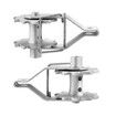 25pcs Fence Wire Strainers Ratchet Fencing Tensioners Ratchet Crimpers Straining Crimping Tight Tool Aluminium Galvanised Steel for Farm Garden Yard