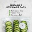 Vacuum Sealer, vacuum sealer for food, handheld vacuum sealer, compact vacuum sealer Vacuum Sealer 5 Bags