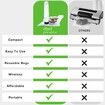 Vacuum Sealer, vacuum sealer for food, handheld vacuum sealer, compact vacuum sealer Vacuum Sealer 5 Bags