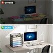 Desk Organizer File Holder 6-Tier File Organiser Paper Sorter Organizer for Letter A4 Office File