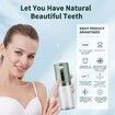 Water Flosser for Teeth Cordless, Oral Irrigator, Rechargeable Dental Water Jet with 280ML Water Tank and 5 Jet Tips for Travel Home (Green)