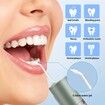 Water Flosser for Teeth Cordless, Oral Irrigator, Rechargeable Dental Water Jet with 280ML Water Tank and 5 Jet Tips for Travel Home (Green)