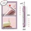 2 in 1 Automatic Needle Threaders Seam Ripper,Quilting Supplies Sewing Kit,Quick Sewing Machine Loop Needle Threaders,Purple