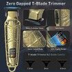 Professional Hair Clippers 3 in 1 Hair Trimmer Beard Trimmer Electric Shavers Razor for Men Cordless Beard Grooming Set LCD Display