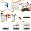 20 Cube Storage Organizer Ball Rack Wire Grid Bookshelf DIY Modular Clothes Cabinet Photo Toys Shelf Metal