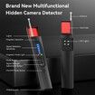 Hidden Camera Detectors,GPS Tracker Detector,Portable Camera Detectors for Car Indoor Home Hotel Travel Office,5 Levels Sensitivity