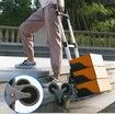 Stair Climbing Hand Truck 70kgs,Heavy Duty Dolly Cart for Stairs,Folding Stair Climbing Trolley with Six Wheels and Telescoping Handle